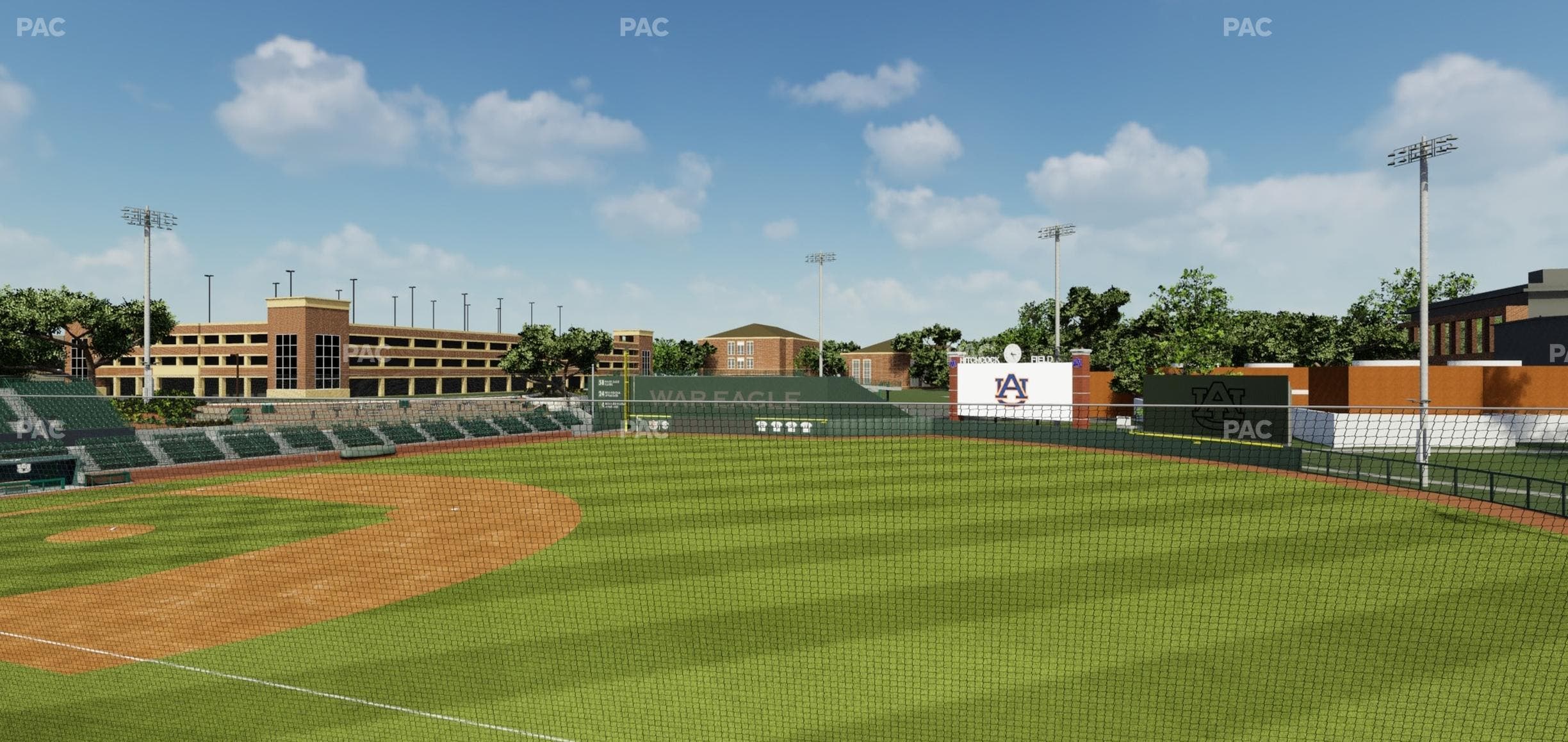 Plainsman Park - Section 205 Seat View