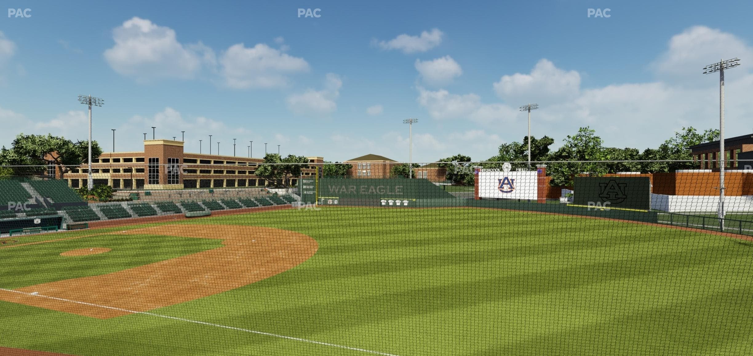 Plainsman Park - Section 206 Seat View