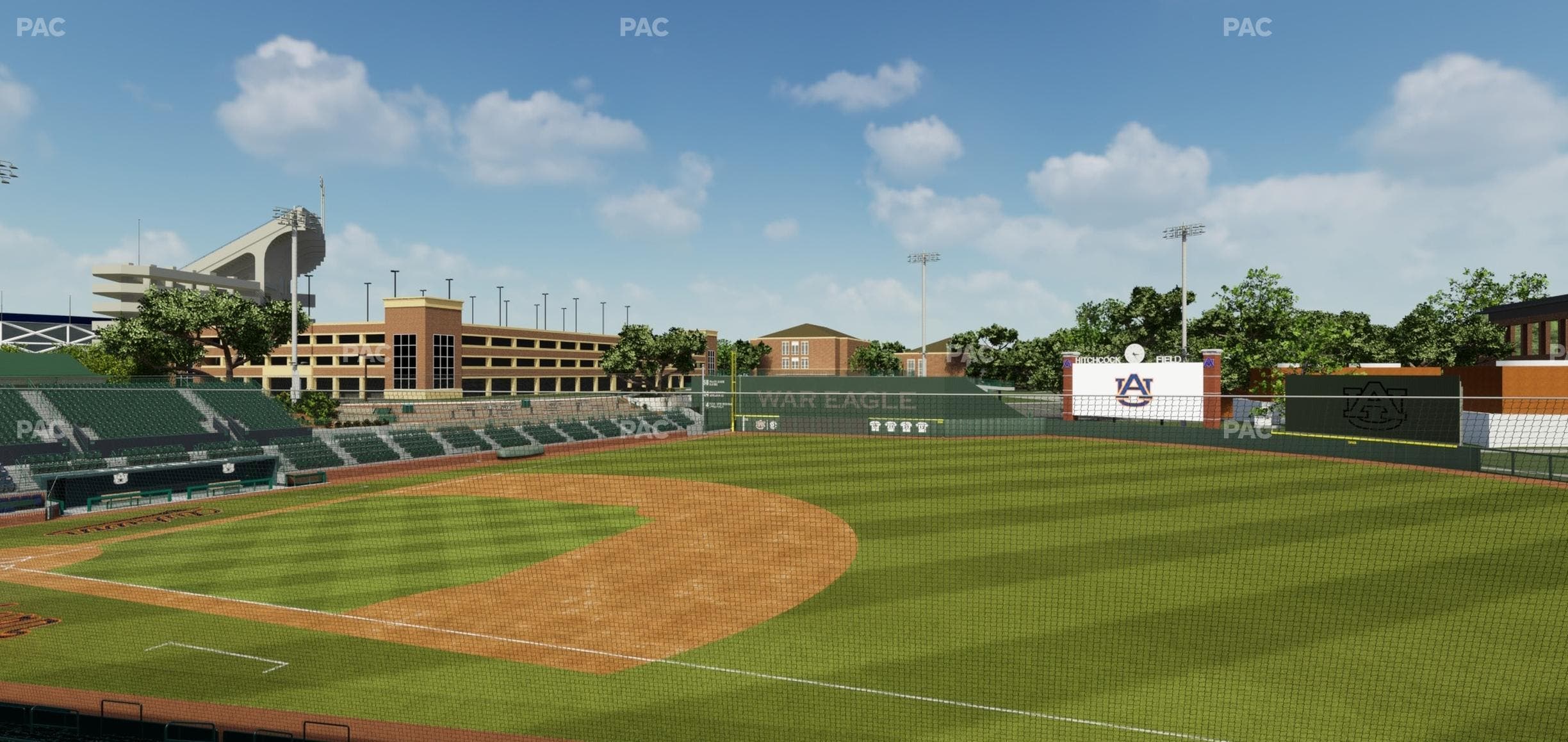 Plainsman Park - Section 206 Seat View