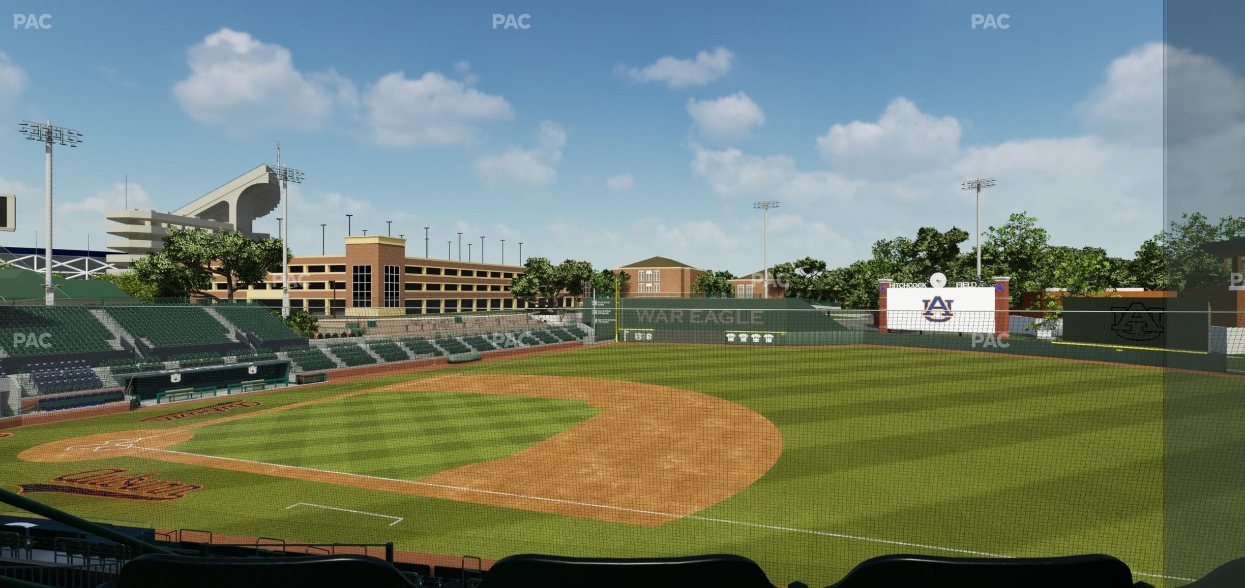Plainsman Park - Section 207 Seat View