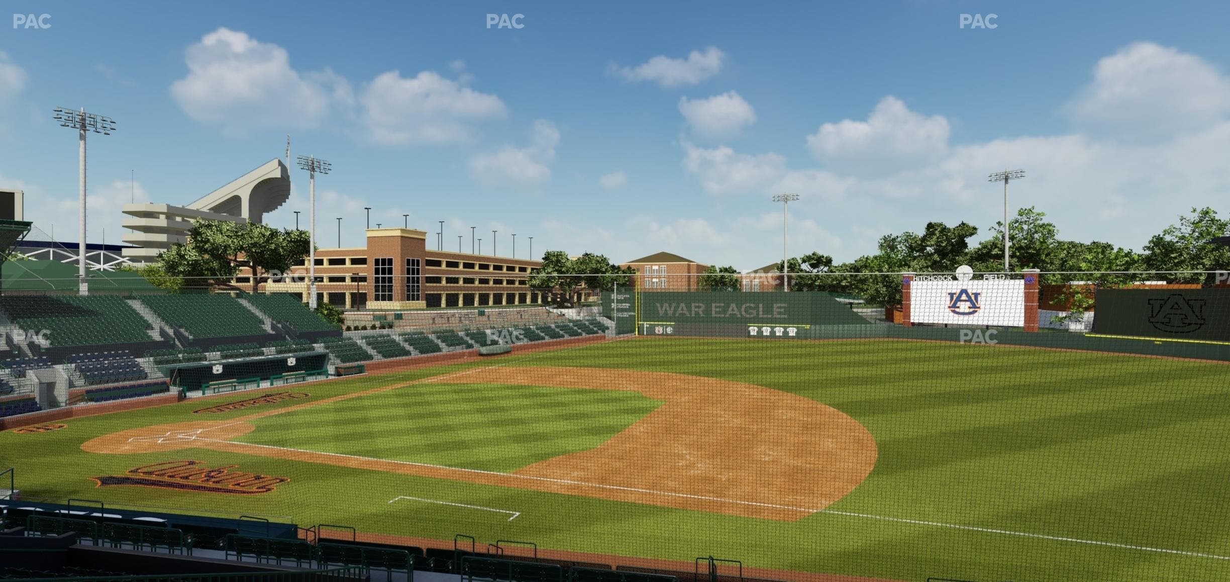 Plainsman Park - Section 208 Seat View