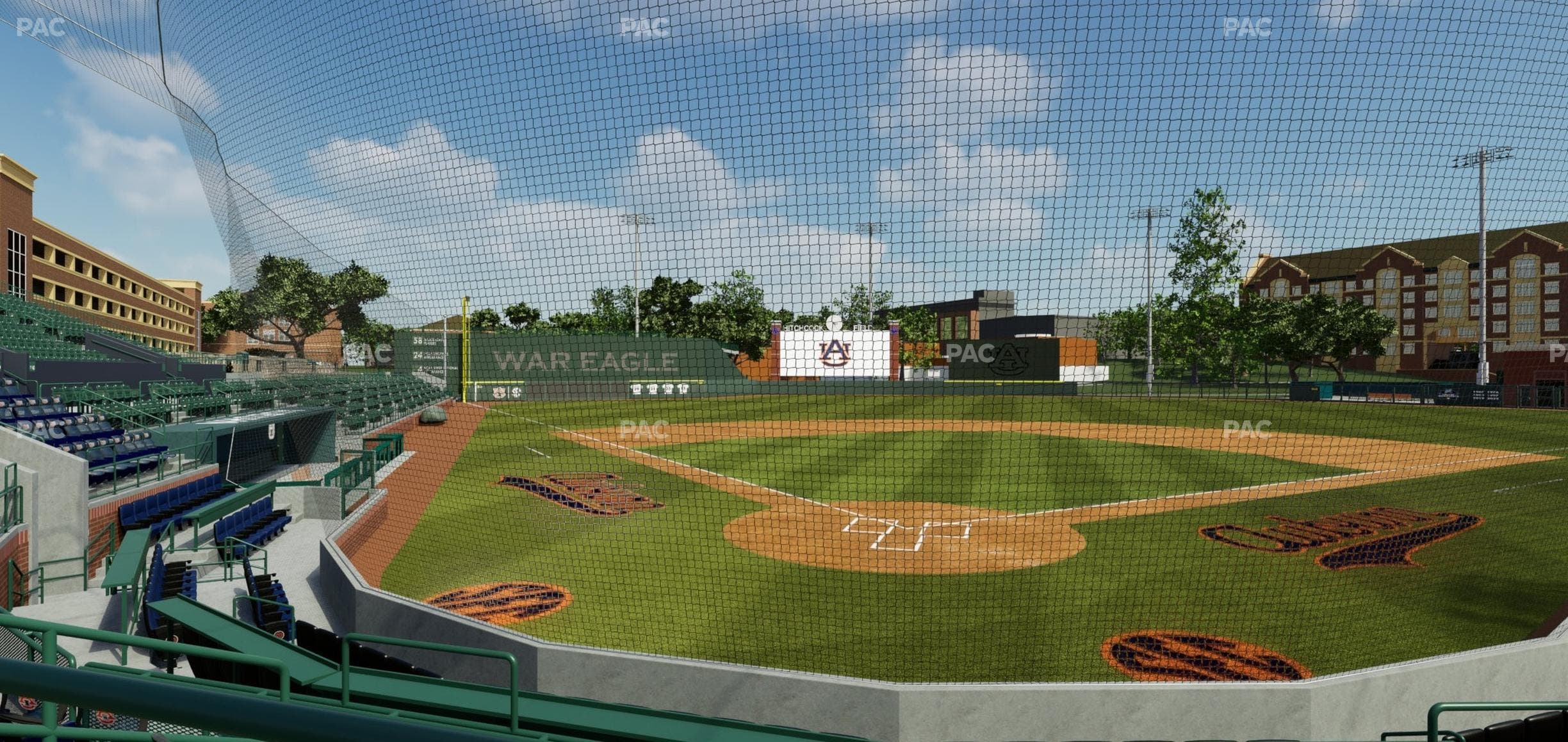 Plainsman Park - Section 22 Seat View
