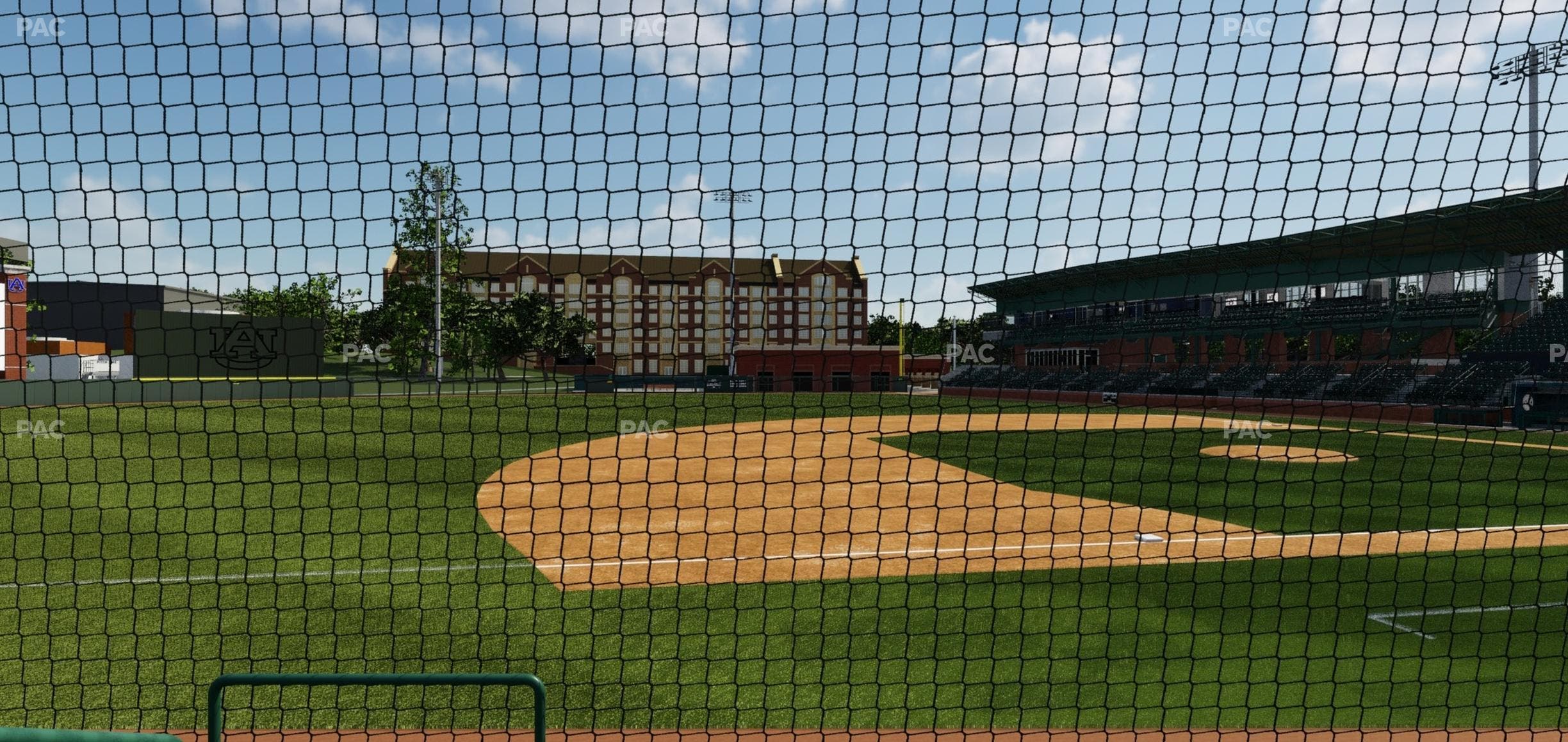 Plainsman Park - Section 28 Seat View