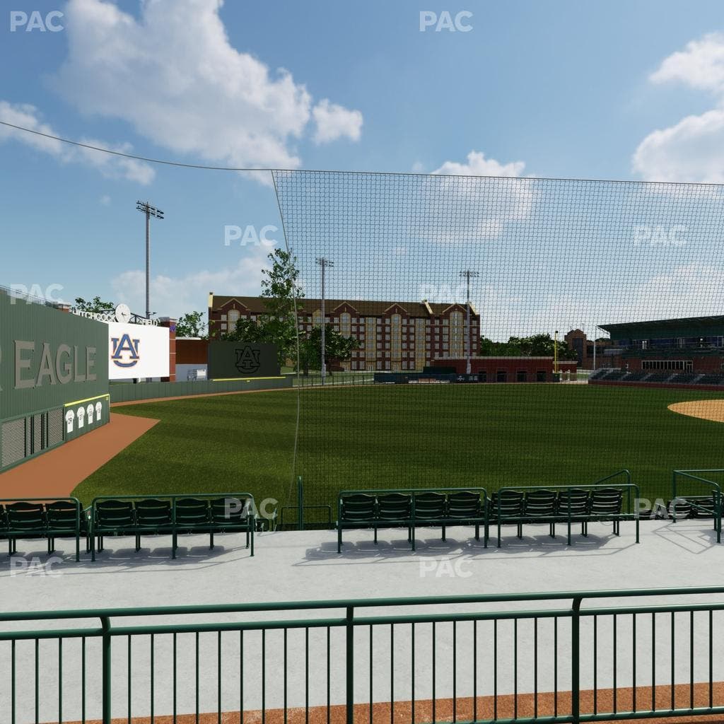 Plainsman Park - Section Tiger Terrace Seat View