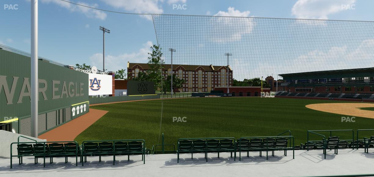 Plainsman Park - Section Tiger Terrace Seat View