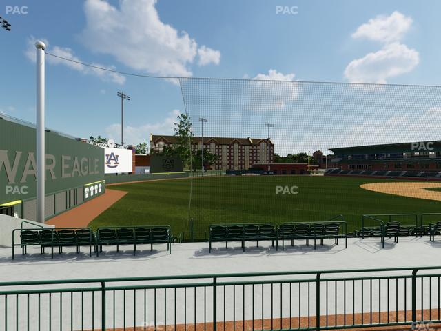 Plainsman Park - Section Tiger Terrace Seat View