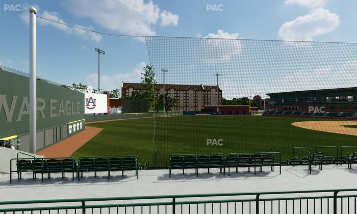 Plainsman Park - Section Tiger Terrace Seat View