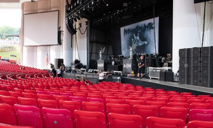 PNC Bank Arts Center - Section 101 Seat View