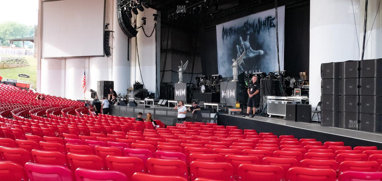 PNC Bank Arts Center - Section 101 Seat View