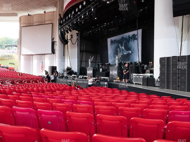 PNC Bank Arts Center - Section 101 Seat View