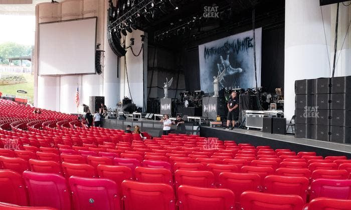 PNC Bank Arts Center - Section 101 Seat View