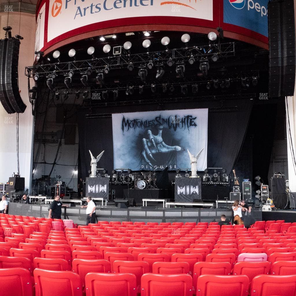 PNC Bank Arts Center - Section 102 Seat View