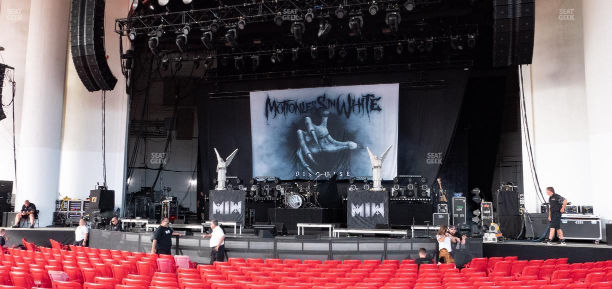 PNC Bank Arts Center - Section 102 Seat View