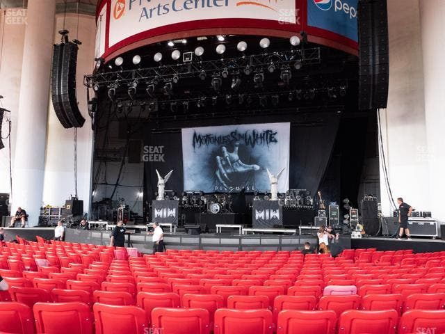 PNC Bank Arts Center - Section 102 Seat View
