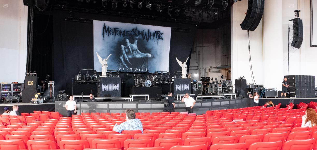 PNC Bank Arts Center - Section 103 Seat View