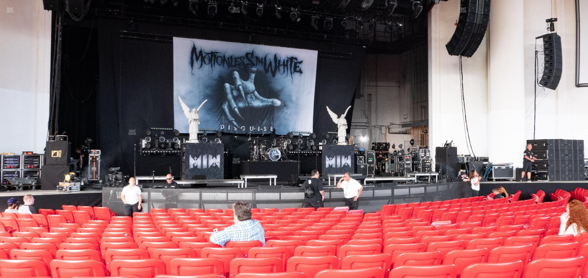 PNC Bank Arts Center - Section 103 Seat View