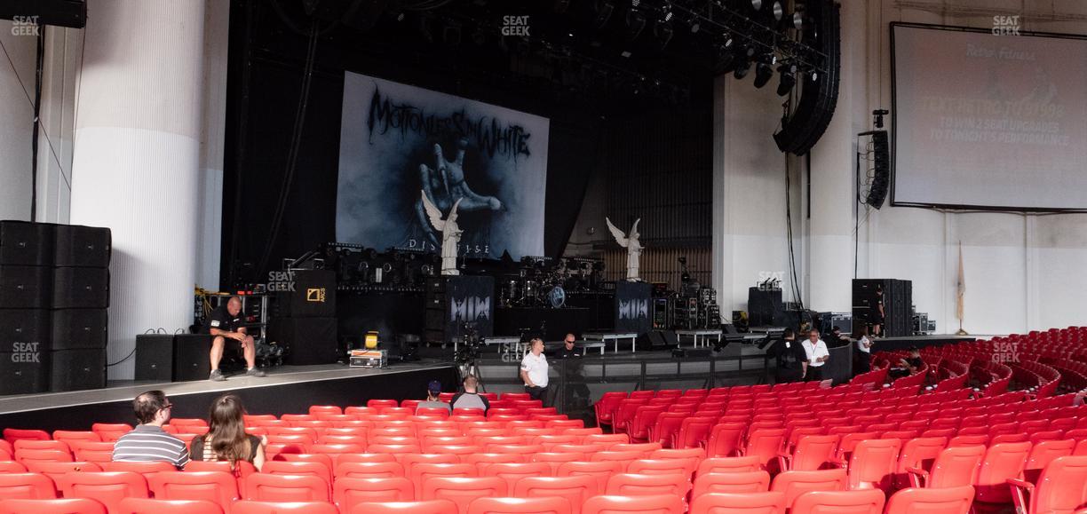 PNC Bank Arts Center - Section 104 Seat View