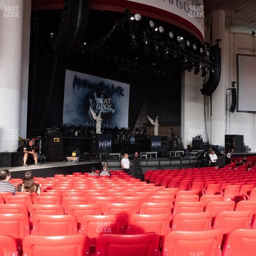 PNC Bank Arts Center - Section 104 Seat View