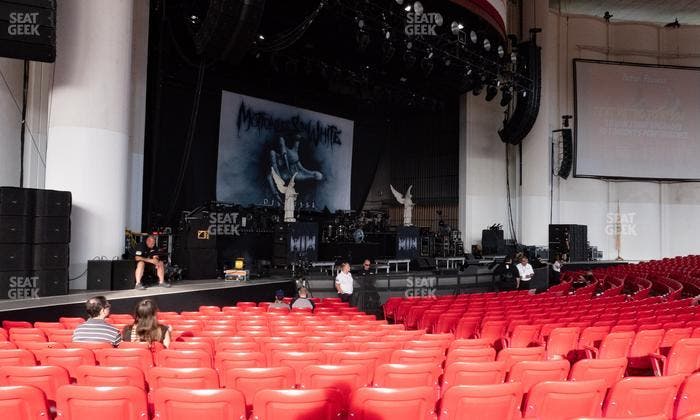 PNC Bank Arts Center - Section 104 Seat View