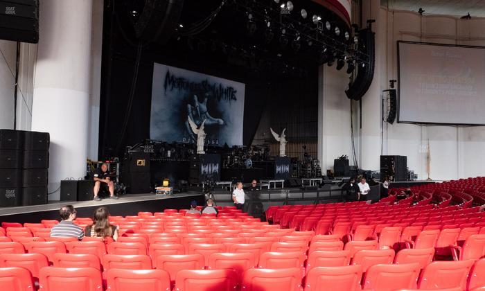 PNC Bank Arts Center - Section 104 Seat View