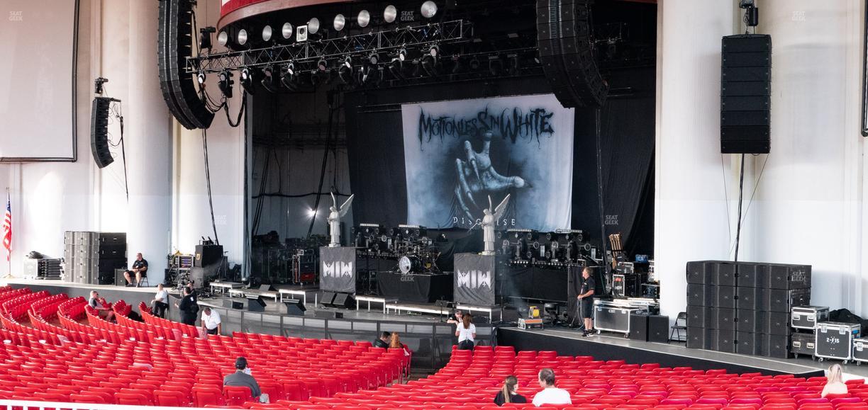 PNC Bank Arts Center - Section 201 Seat View