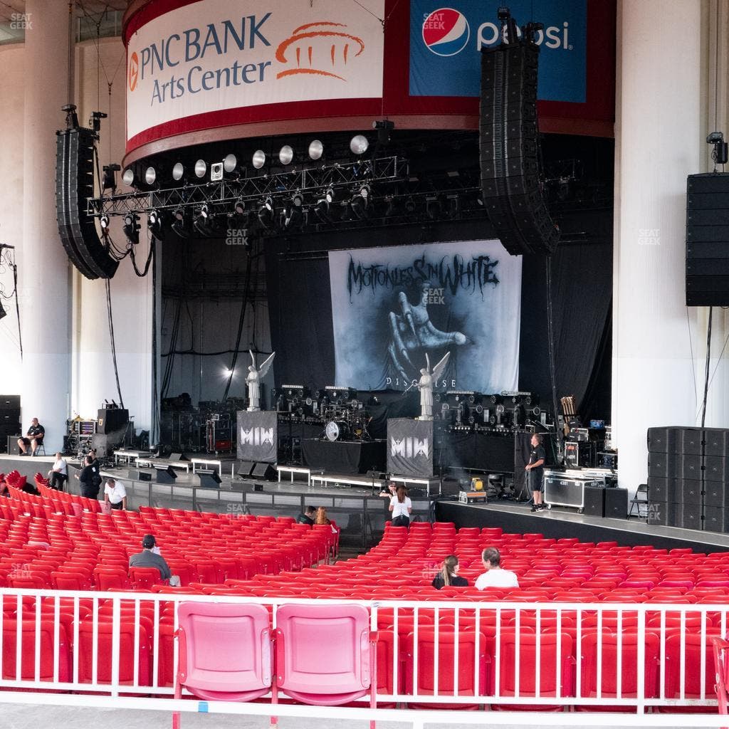 PNC Bank Arts Center - Section 201 Seat View