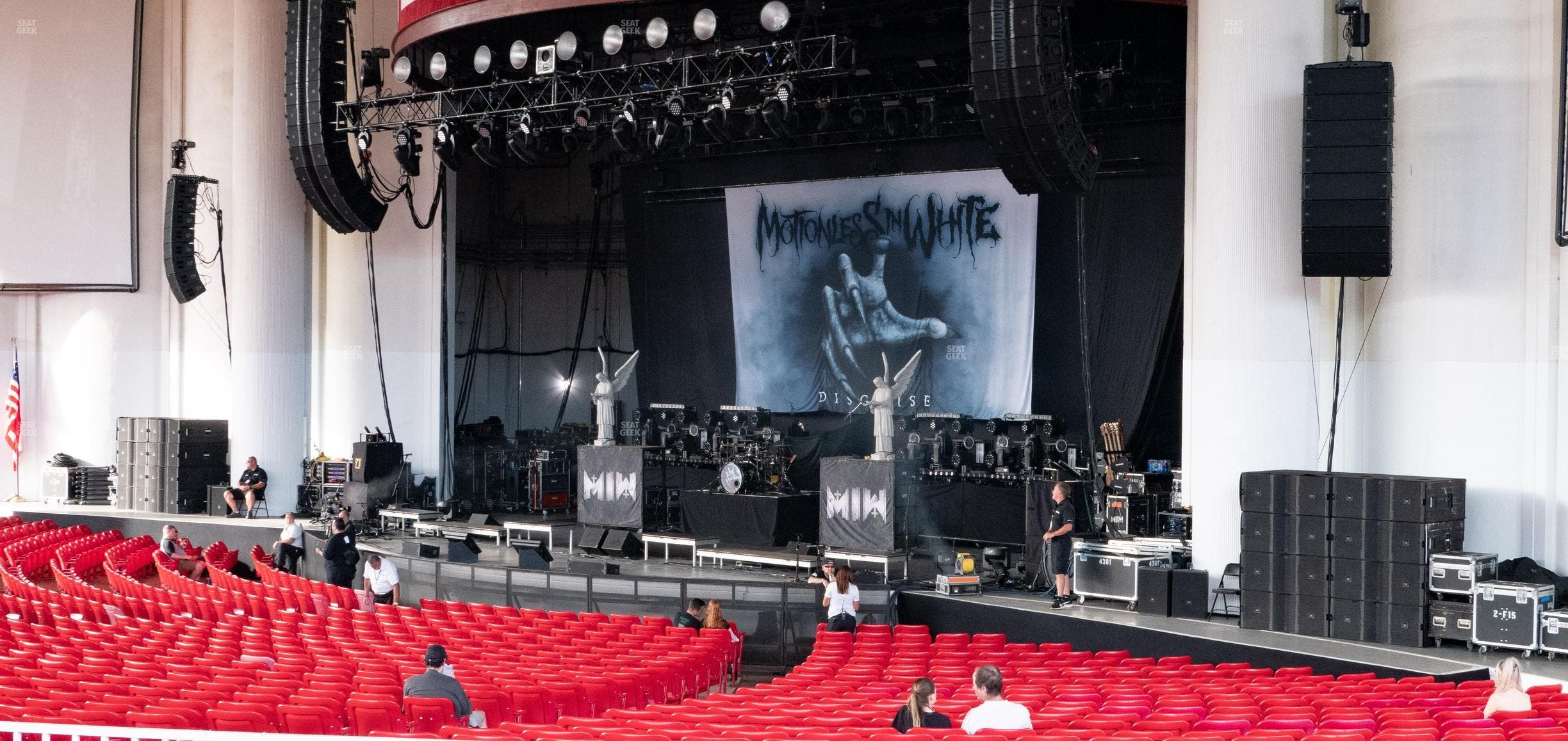 PNC Bank Arts Center - Section 201 Seat View
