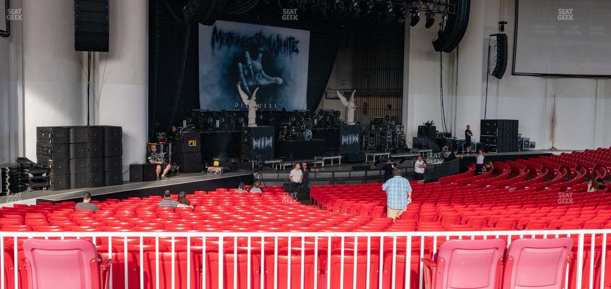 PNC Bank Arts Center - Section 204 Seat View