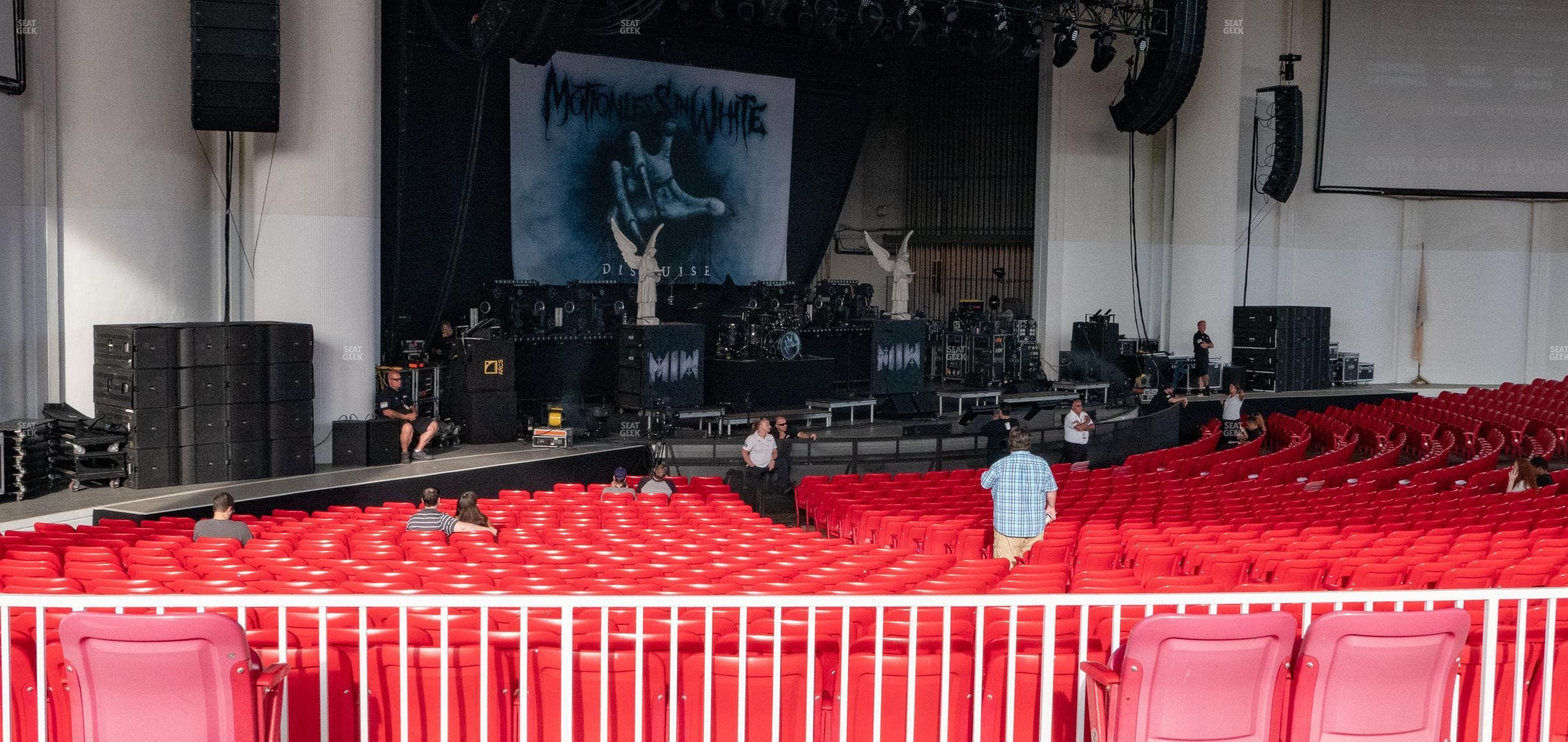 PNC Bank Arts Center - Section 204 Seat View