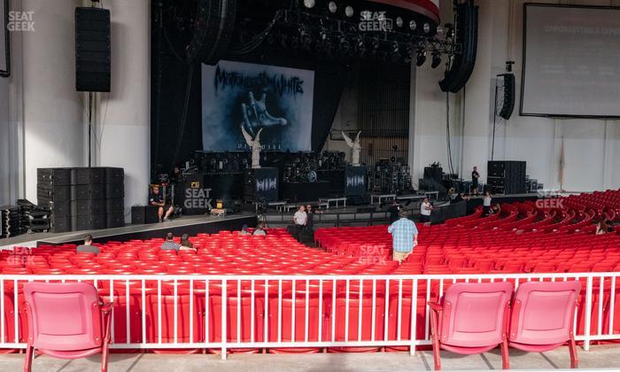 PNC Bank Arts Center - Section 204 Seat View