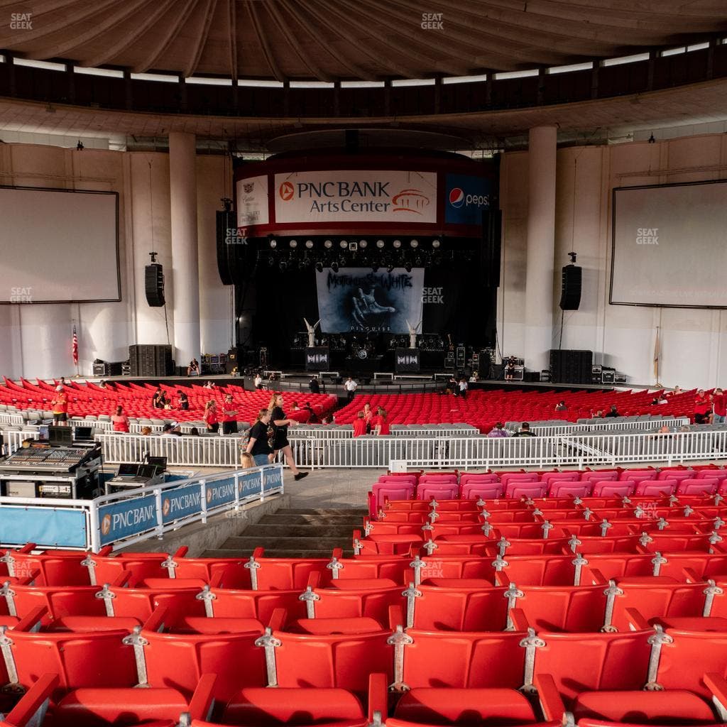 PNC Bank Arts Center - Section 302 Seat View