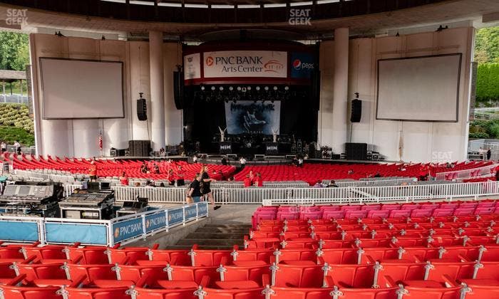 PNC Bank Arts Center - Section 302 Seat View