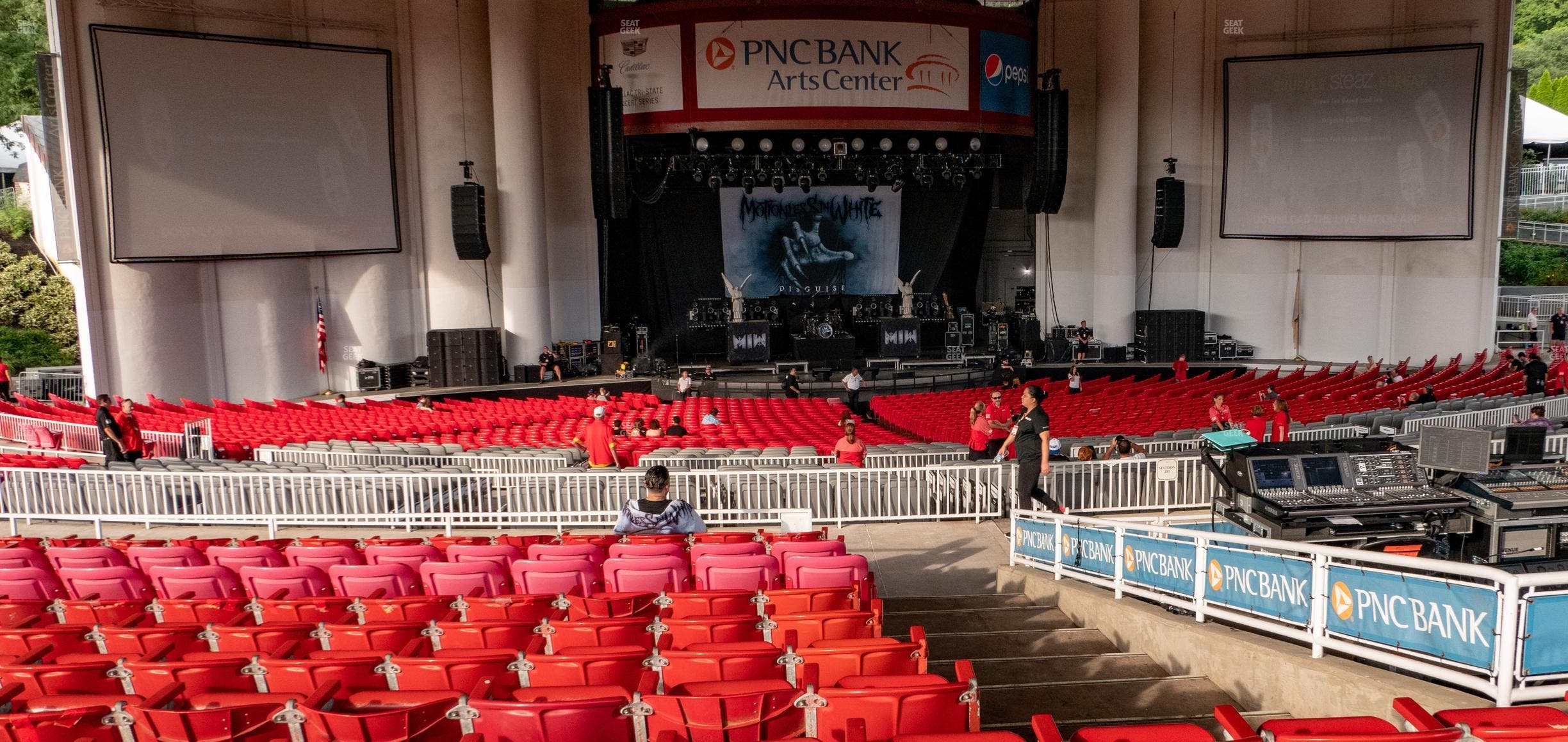 PNC Bank Arts Center - Section 303 Seat View