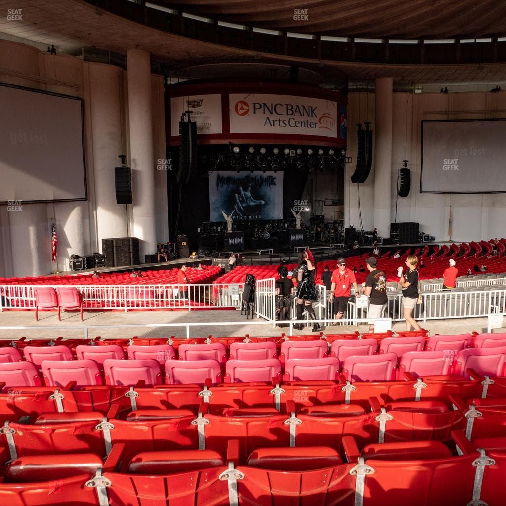 PNC Bank Arts Center - Section 304 Seat View