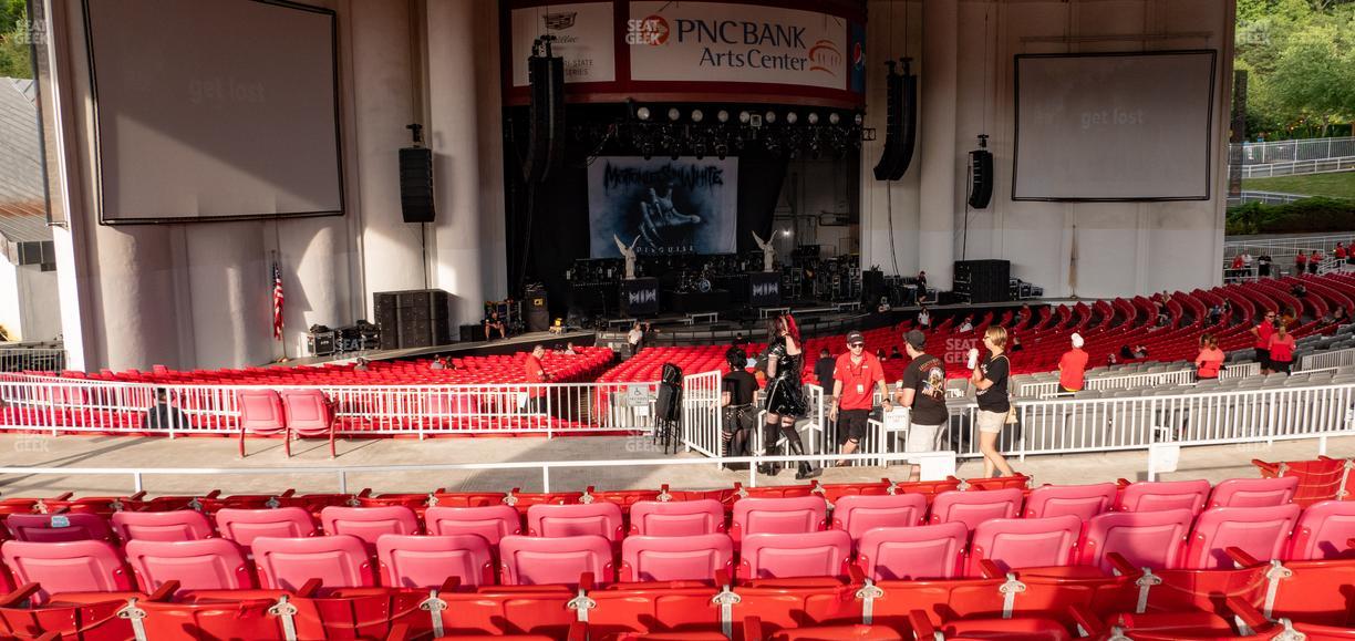 PNC Bank Arts Center - Section 304 Seat View