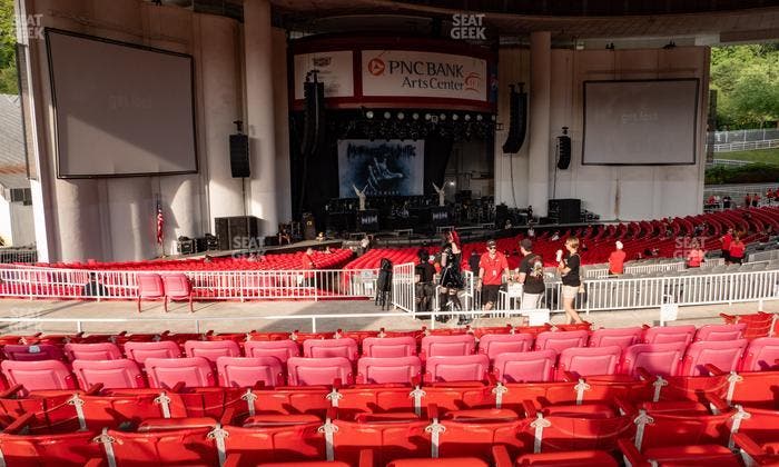 PNC Bank Arts Center - Section 304 Seat View