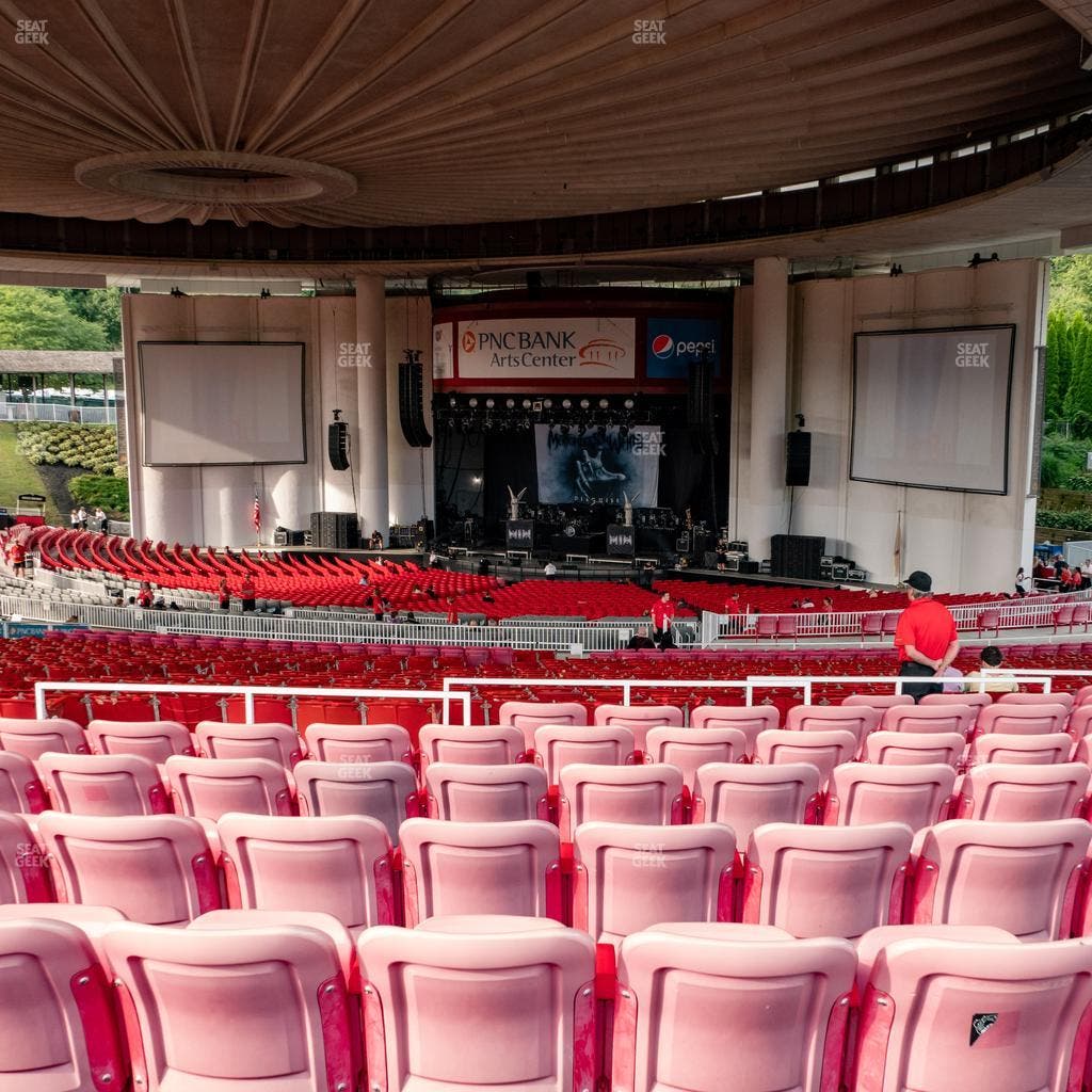 PNC Bank Arts Center - Section 402 Seat View
