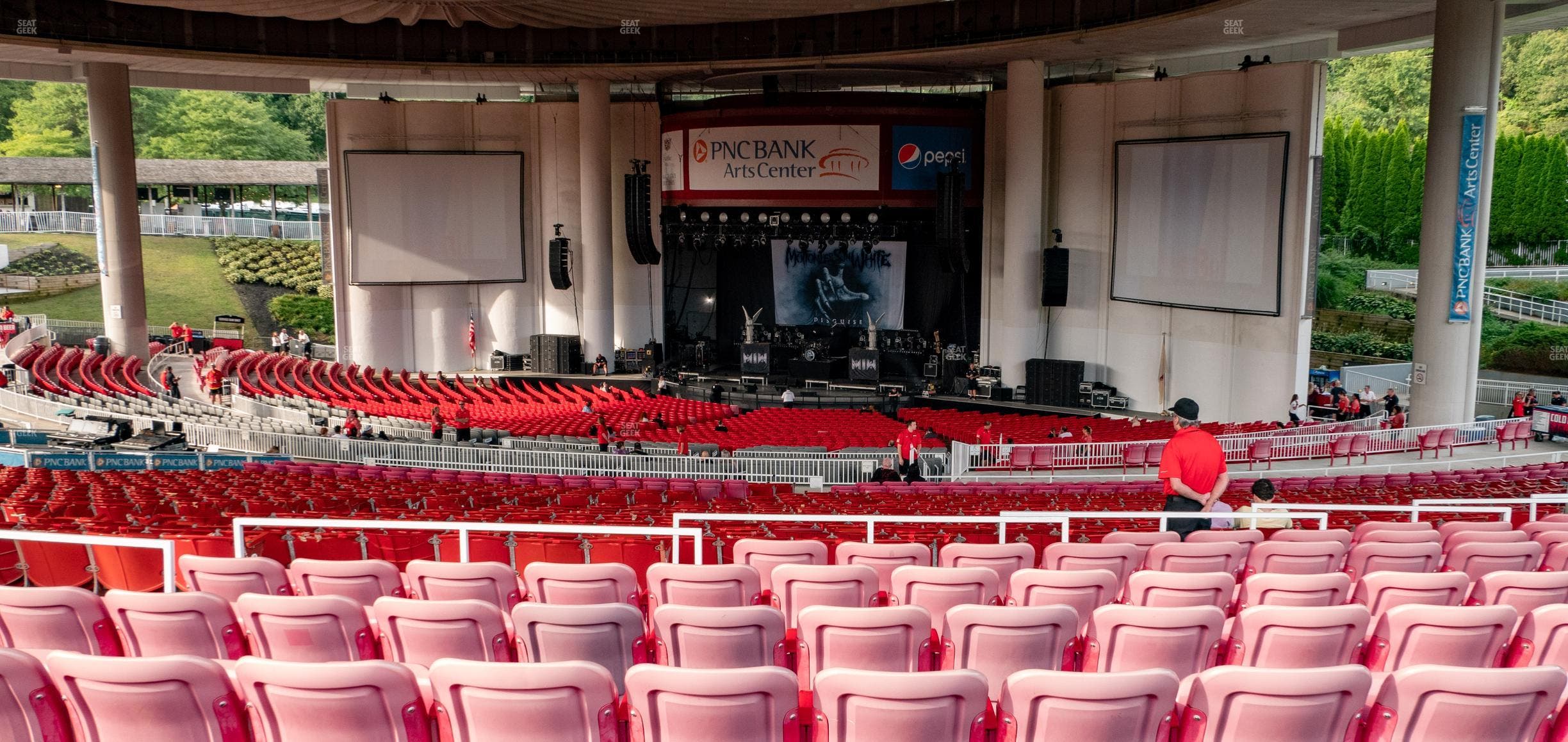 PNC Bank Arts Center - Section 402 Seat View