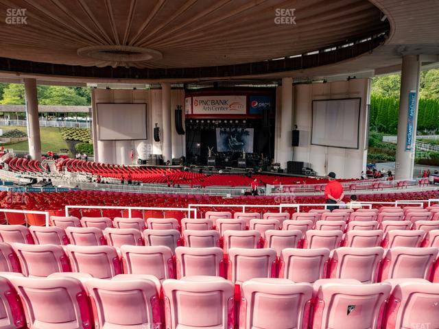 PNC Bank Arts Center - Section 402 Seat View