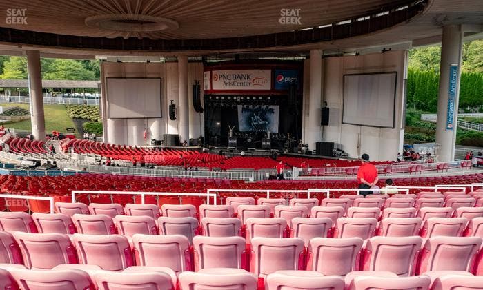 PNC Bank Arts Center - Section 402 Seat View