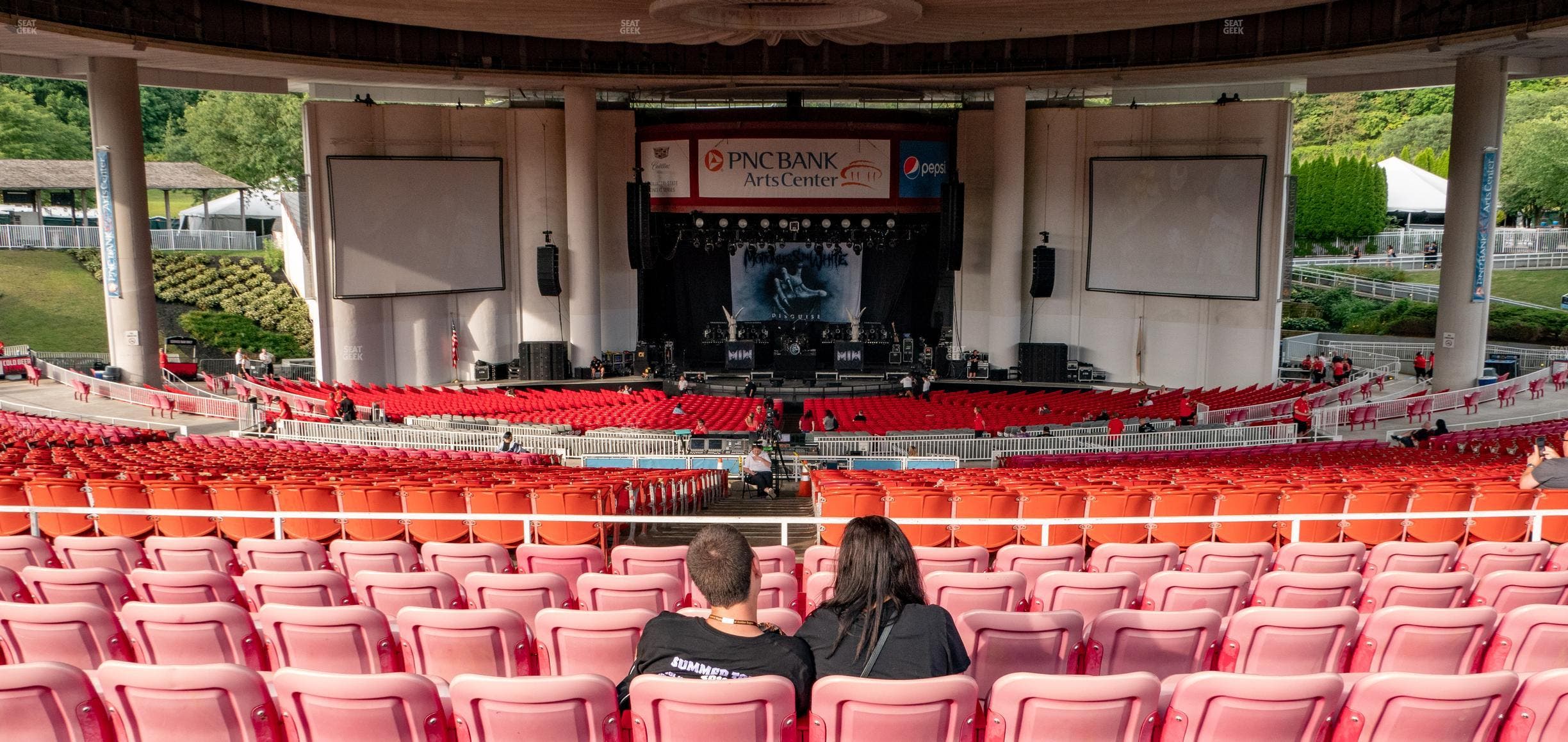 PNC Bank Arts Center - Section 403 Seat View