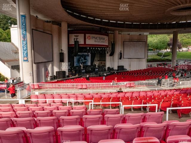 PNC Bank Arts Center - Section 405 Seat View