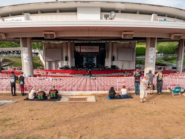 PNC Bank Arts Center - Section Ga Lawn Seat View