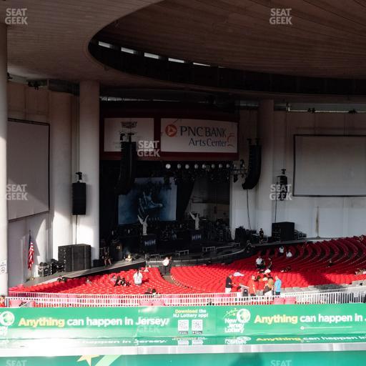 PNC Bank Arts Center - Section Nj Lottery Deck Seat View