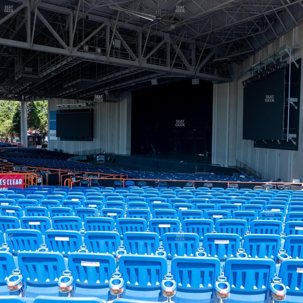 PNC Music Pavilion - Section Pavilion 4 Seat View