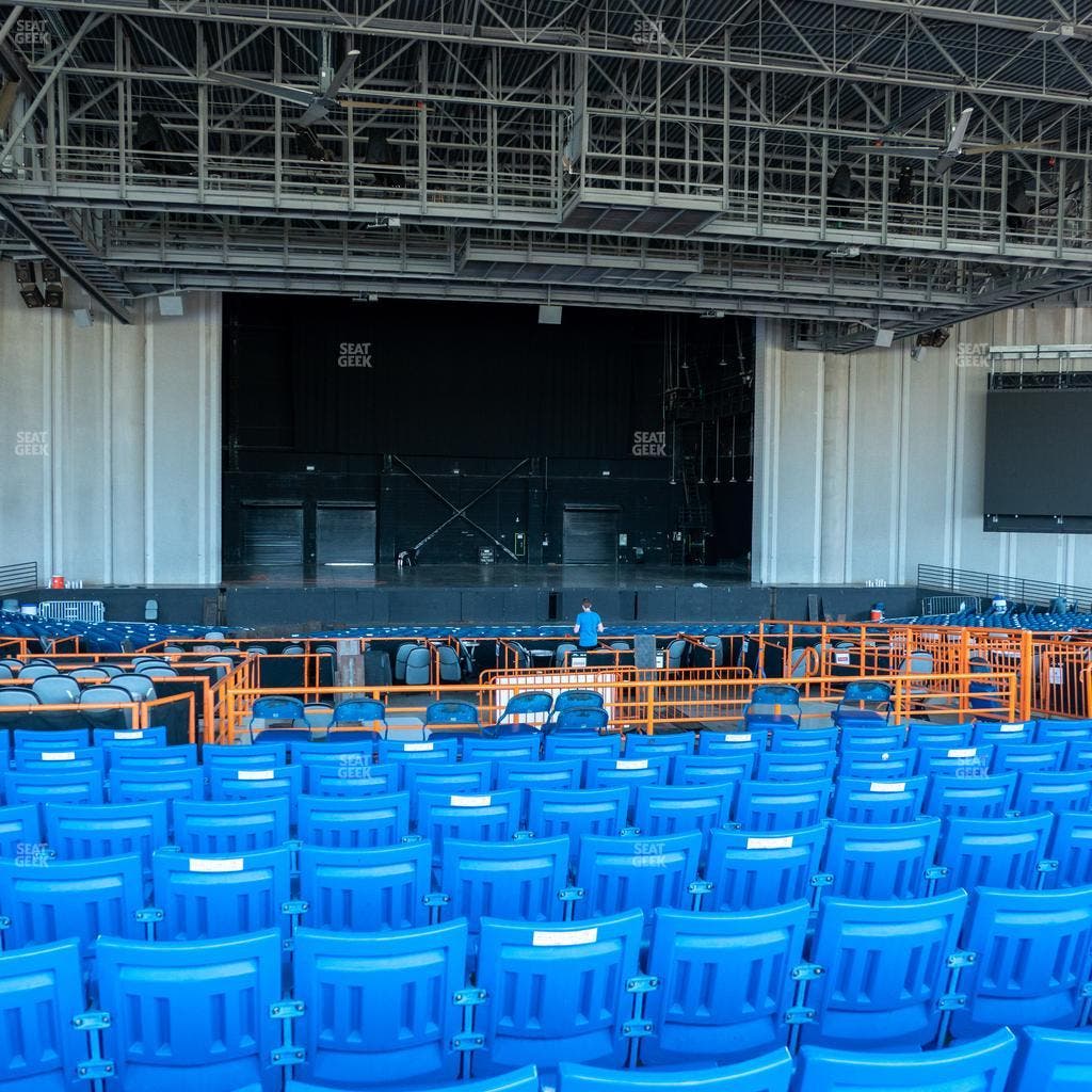 PNC Music Pavilion - Section Pavilion 7 Seat View
