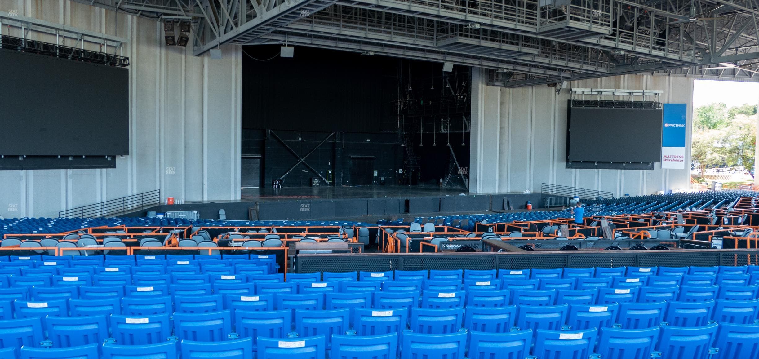 PNC Music Pavilion - Section Pavilion 8 Seat View