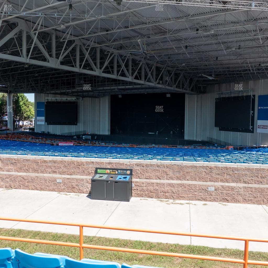 PNC Music Pavilion - Section Terrace 11 Seat View