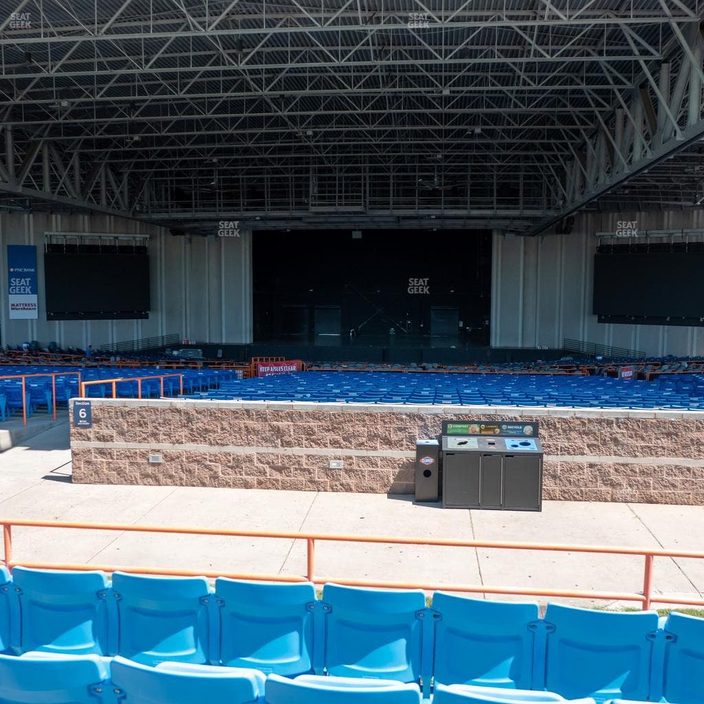 PNC Music Pavilion - Section Terrace 12 Seat View