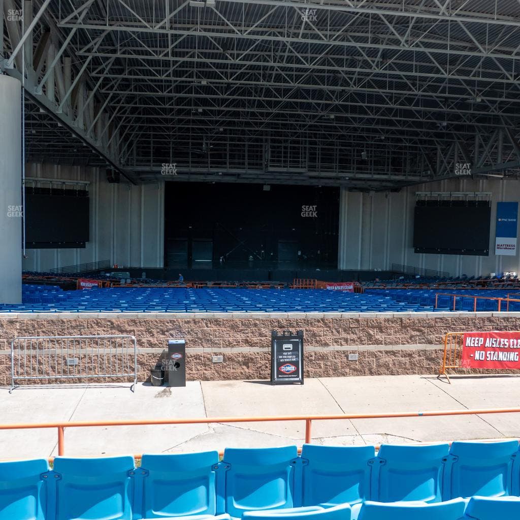 PNC Music Pavilion - Section Terrace 13 Seat View